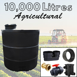 10,000 Litre Agricultural Rainwater Harvesting System