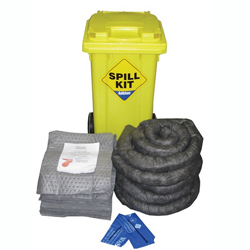 200 Litre Wheeled Bin General Purpose Spill Kit