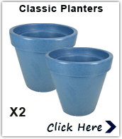 2 Classic Planters In Bluestone