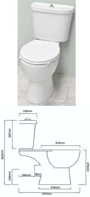 I.Care Comfort Height Toilet 