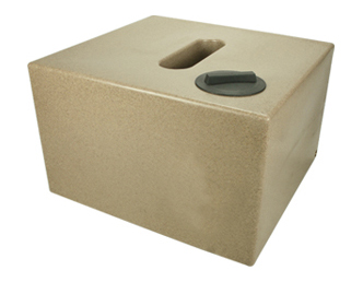 Ecosure 500 Litre Cube Sandstone V2
