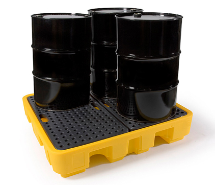 Plastic Pallet 4 Drum Polyethylene 