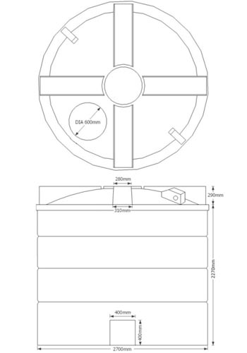 Molasses Tank