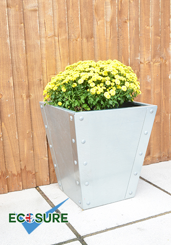 Galvanised Steel Planter