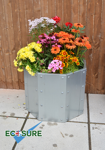 Galvanised Steel Planter