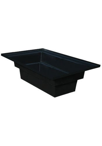 Large Rectangular Garden Pond 1780 Litres in Black