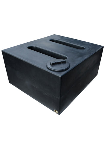 750 Litre Water Tank Black Layflat