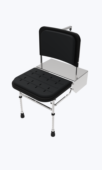 Doc M Shower Seat Black