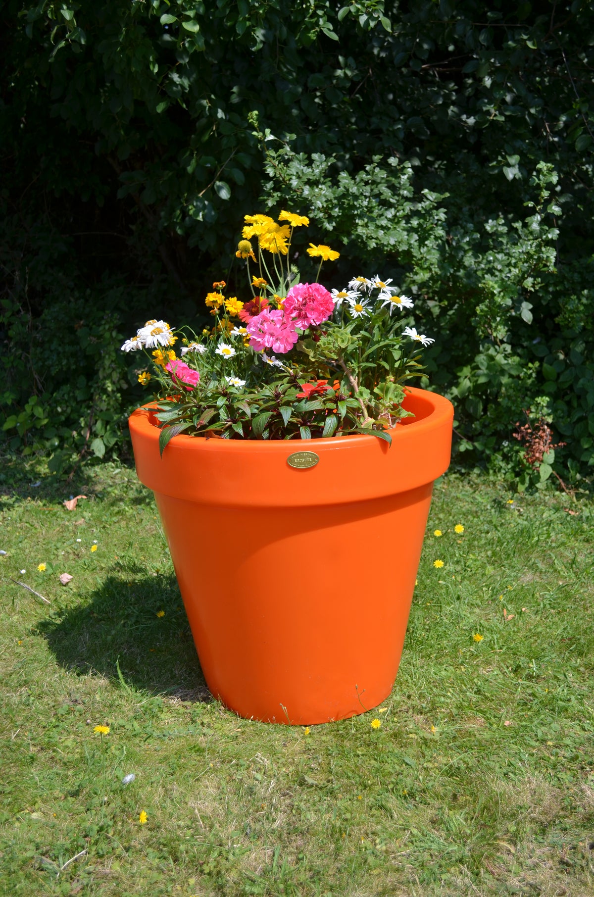 The Classic Garden Planter In Orange