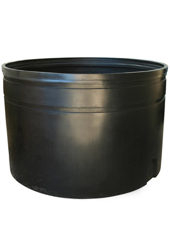 4500 Litre Large Round Garden Pond Black